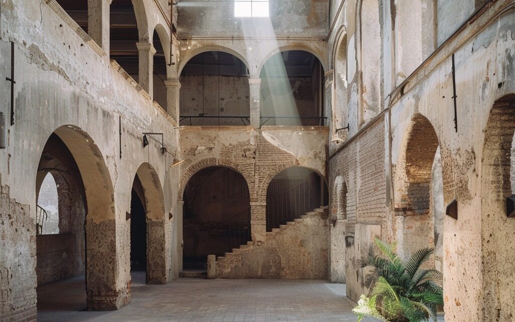 View of Adaptive Reuse: Turning Old Buildings into Modern Masterpieces.