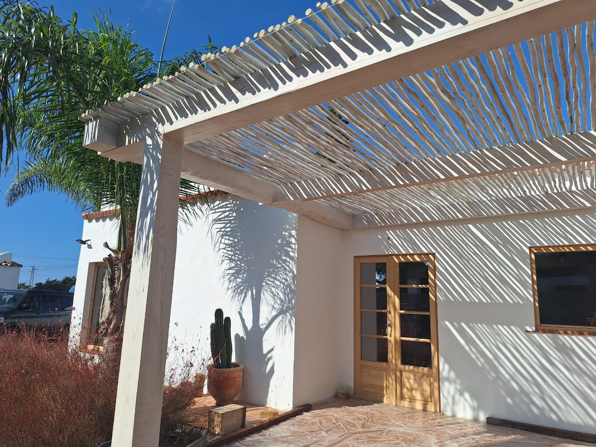 Designing a solar pergola (canopy)