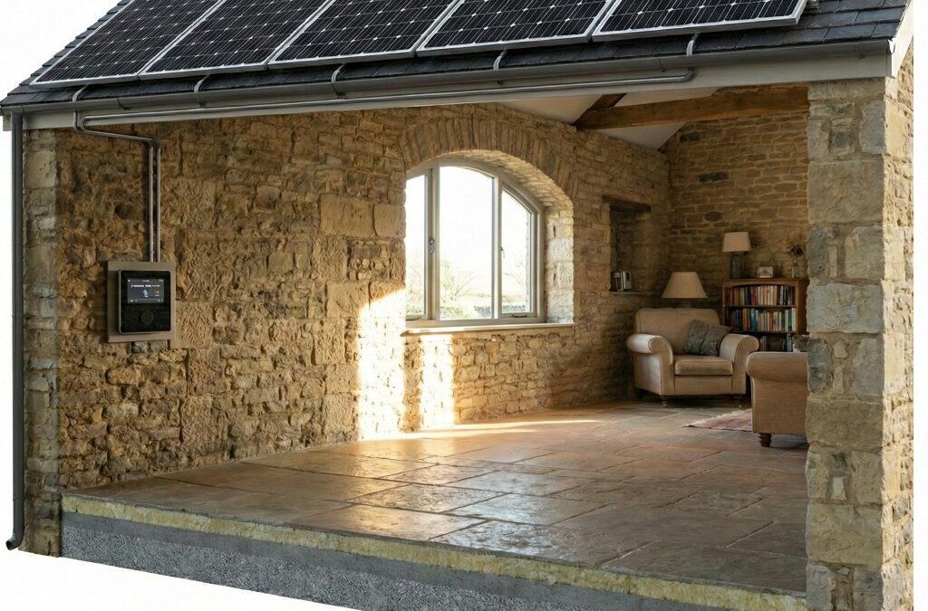 The Hidden Battery in Your Walls and Floors: Thermal Mass and the Renewable Grid