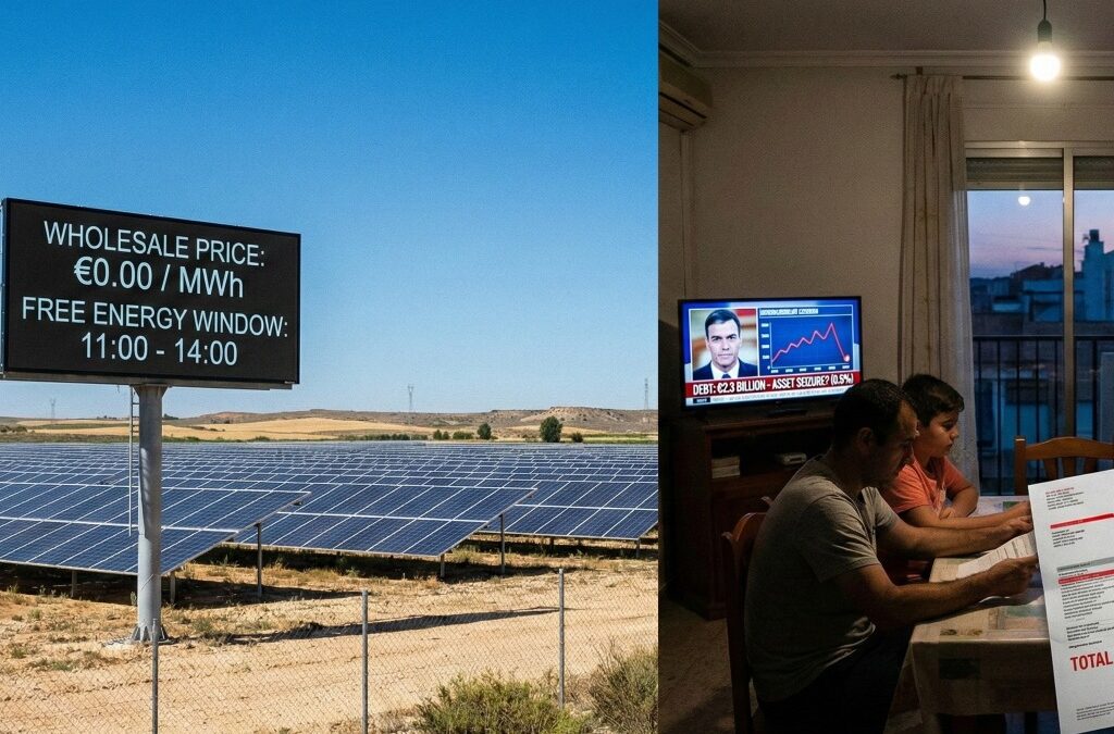 Spain’s Energy Crisis: Why Free Solar Can’t Fix High Bills